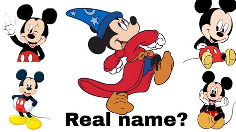 mickey mouse real name.